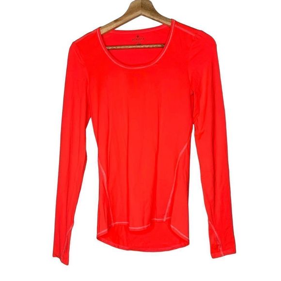 Athleta Tops - Athleta Hot Pink Long Sleeved Tee